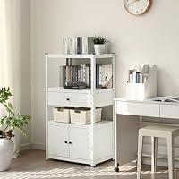 Amazon｜Donext スチールラック オープンラック 幅60cm×奥行40cm×高さ